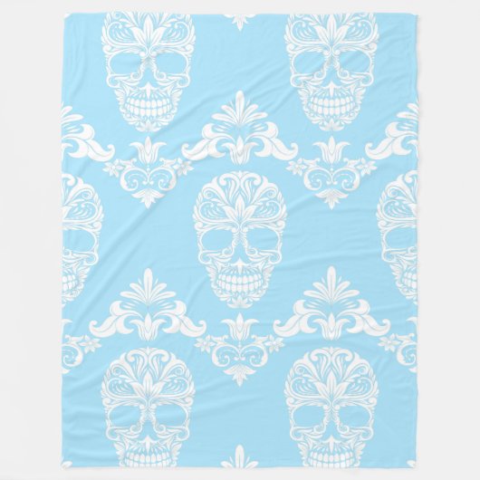 blauw Victoriaans deken (Voorkant)