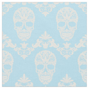 Blauw Victoriaans schedels stof