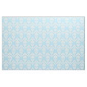 Blauw Victoriaans schedels stof (Fat Quarter)