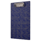 Blauw vierkant klembord (Links)