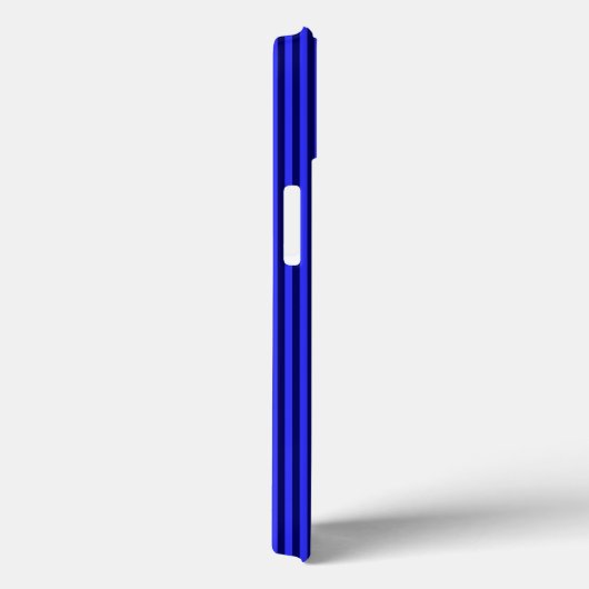 Blauw vijf strepen patroon Case-Mate iPhone case (Achterkant / Rechts)