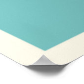 BLAUW | VINTAGE BEDRAAGT ZO MOGELIJK POSTER (Hoek)