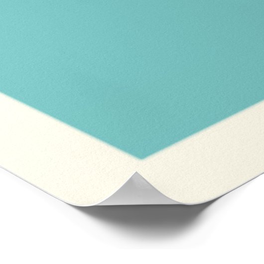 BLAUW | VINTAGE BEDRAAGT ZO MOGELIJK POSTER (Hoek)