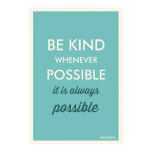 BLAUW | VINTAGE BEDRAAGT ZO MOGELIJK POSTER