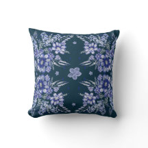 Blauw Vintage Vierkant