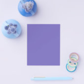 Blauw-violet (Crayola) (effen kleur) Flyer (Enkel)
