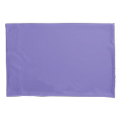 Blauw-violet (Crayola) (effen kleur) Kussensloop (Voorkant-Links)