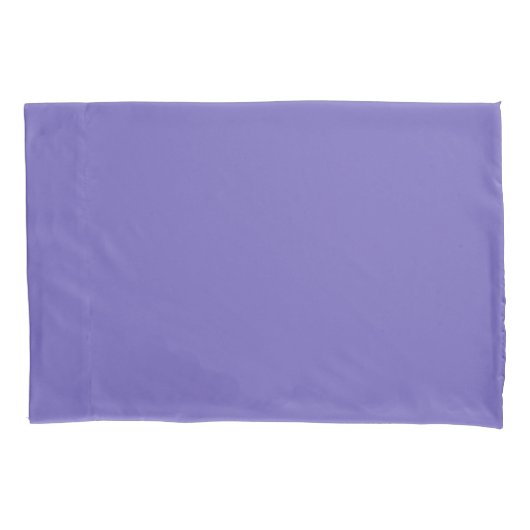 Blauw-violet (Crayola) (effen kleur) Kussensloop (Voorkant-Links)
