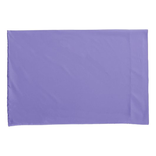 Blauw-violet (Crayola) (effen kleur) Kussensloop (Voorkant-Rechts)