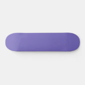 Blauw-violet (Crayola) (effen kleur) Persoonlijk Skateboard (Horizontaal)