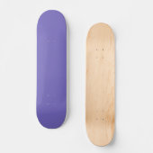 Blauw-violet (Crayola) (effen kleur) Persoonlijk Skateboard (Voorkant)