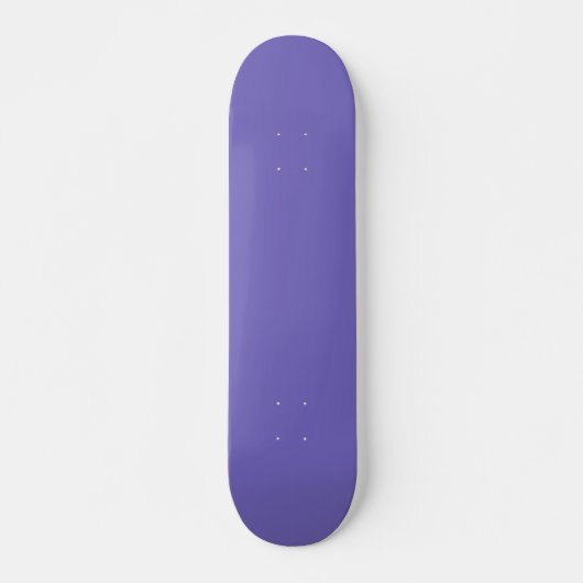 Blauw-violet (Crayola) (effen kleur) Persoonlijk Skateboard (Voorkant)