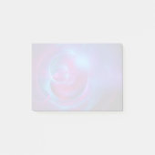 Blauw Violet en roze Cosmic Swirly fractal Post-it® Notes (Voorkant)