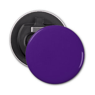 Blauw-violet (kleurenwiel) (stevige kleur) button flesopener