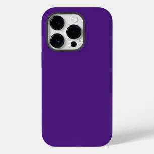 Blauw-violet (kleurenwiel) (stevige kleur) Case-Mate iPhone 14 pro hoesje