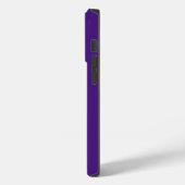 Blauw-violet (kleurenwiel) (stevige kleur) Case-Mate iPhone case (Achterkant / Links)