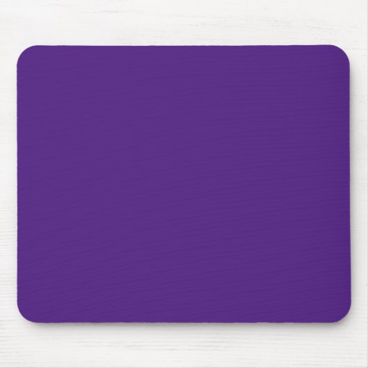 Blauw-violet (kleurenwiel) (stevige kleur) muismat (Voorkant)