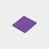 Blauw-violet (kleurenwiel) (stevige kleur) post-it® notes (Schuin)
