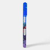 Blauw Violet Kleurrijke grunge textuur Case-Mate iPhone Case (Achterkant / Rechts)