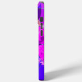 Blauw Violet Kleurrijke grunge textuur Case-Mate iPhone Case (Achterkant / Links)