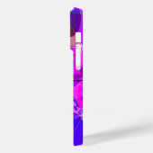 Blauw Violet Kleurrijke grunge textuur Case-Mate iPhone Case (Achterkant / Links)