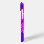 Blauw Violet Kleurrijke grunge textuur Case-Mate iPhone Case (Achterkant / Links)