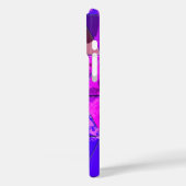 Blauw Violet Kleurrijke grunge textuur Case-Mate iPhone Case (Achterkant / Links)