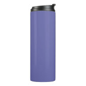 Blauw Violet Solid Color Thermosbeker (Gedraaid links)