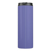 Blauw Violet Solid Color Thermosbeker (Achterkant)