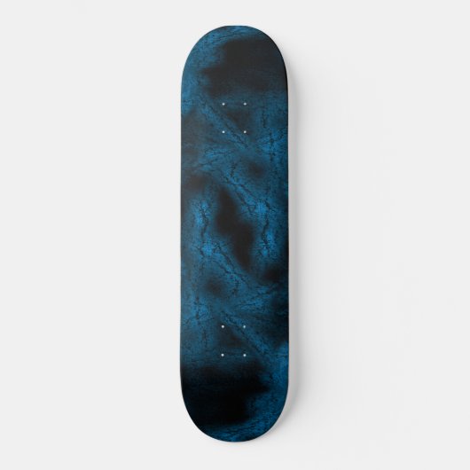 Blauw viruspatroon skateboard (Voorkant)