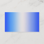 Blauw Visitekaartje (Achterkant)