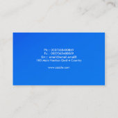 blauw visitekaartje (Achterkant)