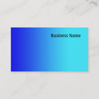 Blauw Visitekaartje
