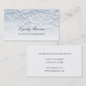 Blauw Visitekaartje (Voorkant / Achterkant)