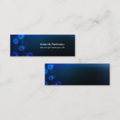 blauw visitekaartje (Voorkant / Achterkant)