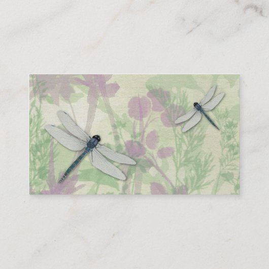 Blauw Visitekaartje (Achterkant)