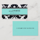 Blauw Visitekaartje (Voorkant / Achterkant)