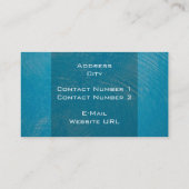Blauw Visitekaartje (Achterkant)