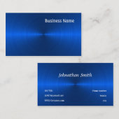 Blauw Visitekaartje (Voorkant / Achterkant)