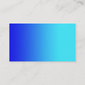 Blauw Visitekaartje (Achterkant)