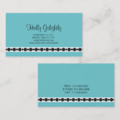 Blauw Visitekaartje (Voorkant / Achterkant)