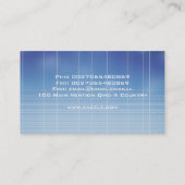 blauw visitekaartje (Achterkant)