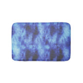 blauw vlak badmat (Voorkant)