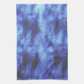 blauw vlak theedoek (Verticaal)