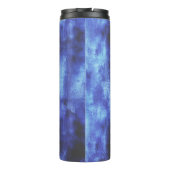 blauw vlak thermosbeker (Achterkant)