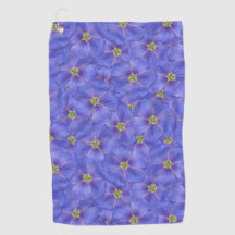 Blauw vlas naadloos patroon