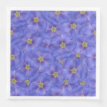 Blauw vlas naadloos patroon