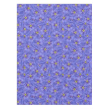 Blauw vlas naadloos patroon