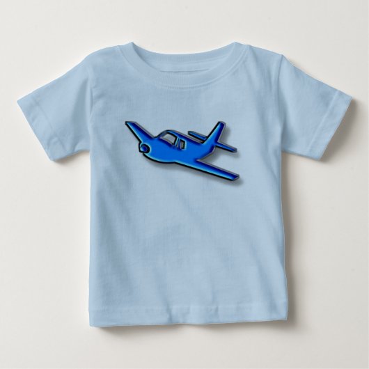 blauw vliegtuig (Voorkant)