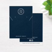 Blauw voeg uw Logo oormerken Kaart toe (Bureau)